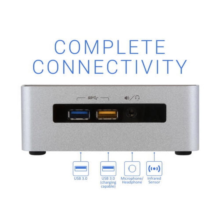 UsedIntel NUC5i5RYH Mini Desktop, Intel Dual-Core i5-5250U Upto