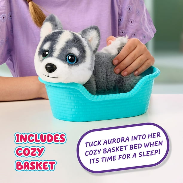 Peluche interactivo Little Live Pets Mini Aurora Husky Bodega