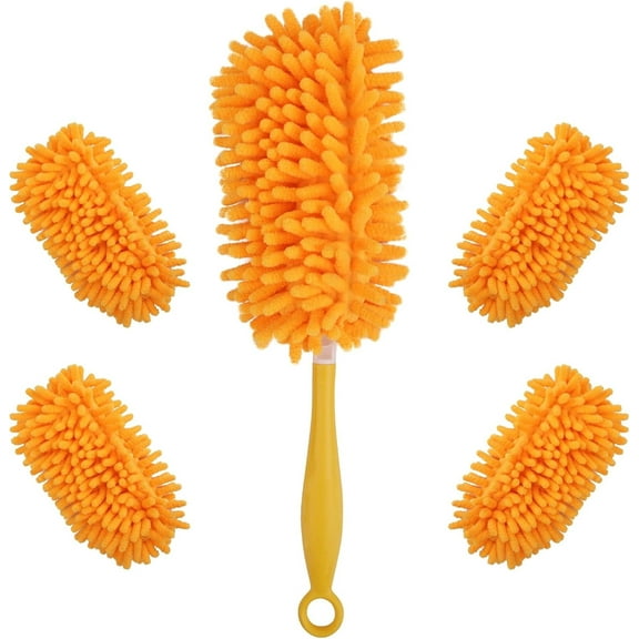 BAODELI Dusters for  - Reusable Duster Refill Compatible with  Hand Duster, 360 Heavy Duty Dusters Refills 8 Pack(Included The Handle)