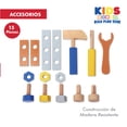 thumbnail image 4 of Juguete Para Niños Caja De Herramientas Con Accesorios De Madera Kids House RPL03, 4 of 9