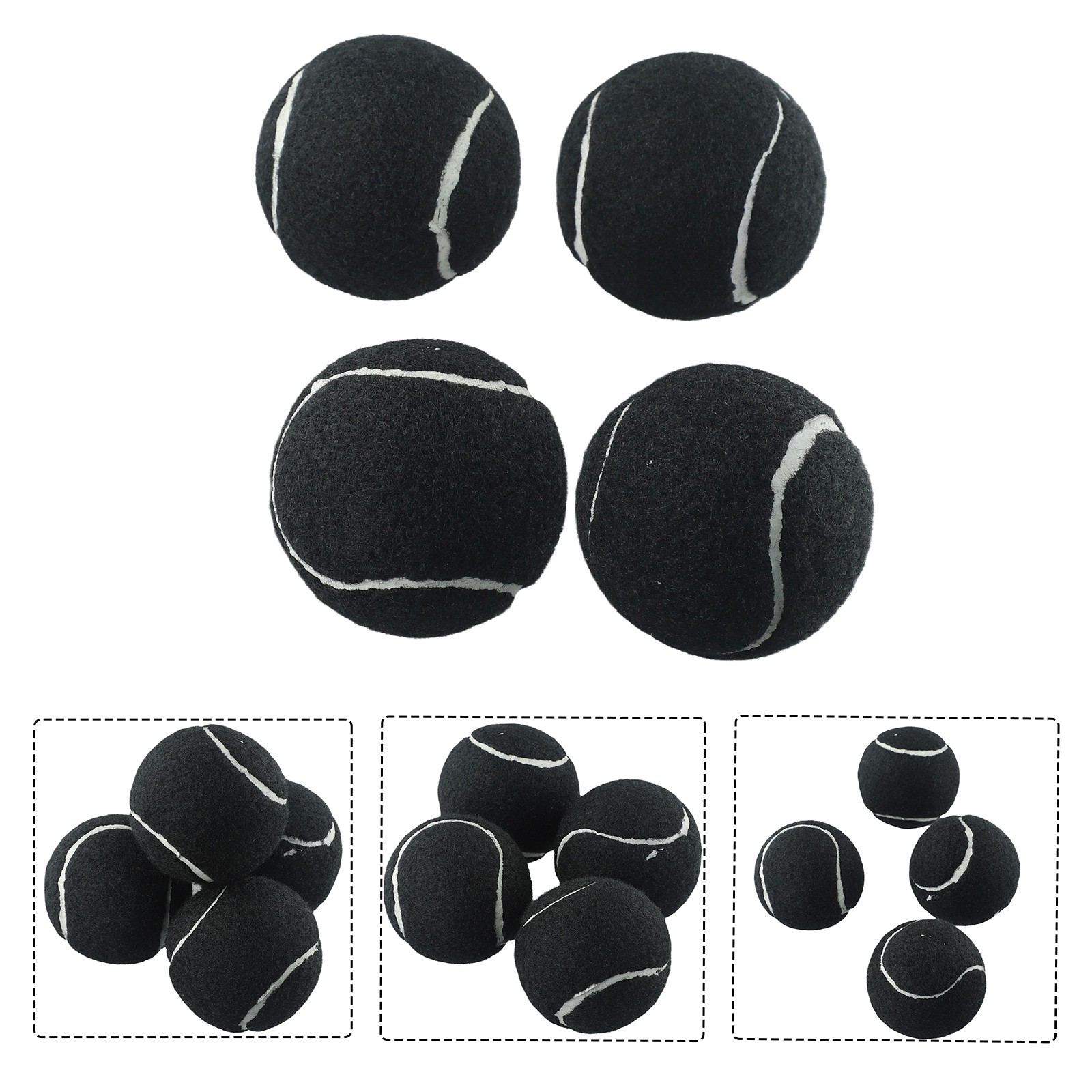 4 Pcs Precut Walker Tennis Balls Walker Accessories Tennis Balls for ...