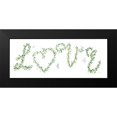 thumbnail image 2 of Robinson, Carol 24x12 Black Modern Framed Museum Art Print Titled - Love Vines, 2 of 5