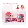 thumbnail image 4 of Casa De Muñecas Diy Con 2 Muñecas Y Luces De Colores, 4 of 5