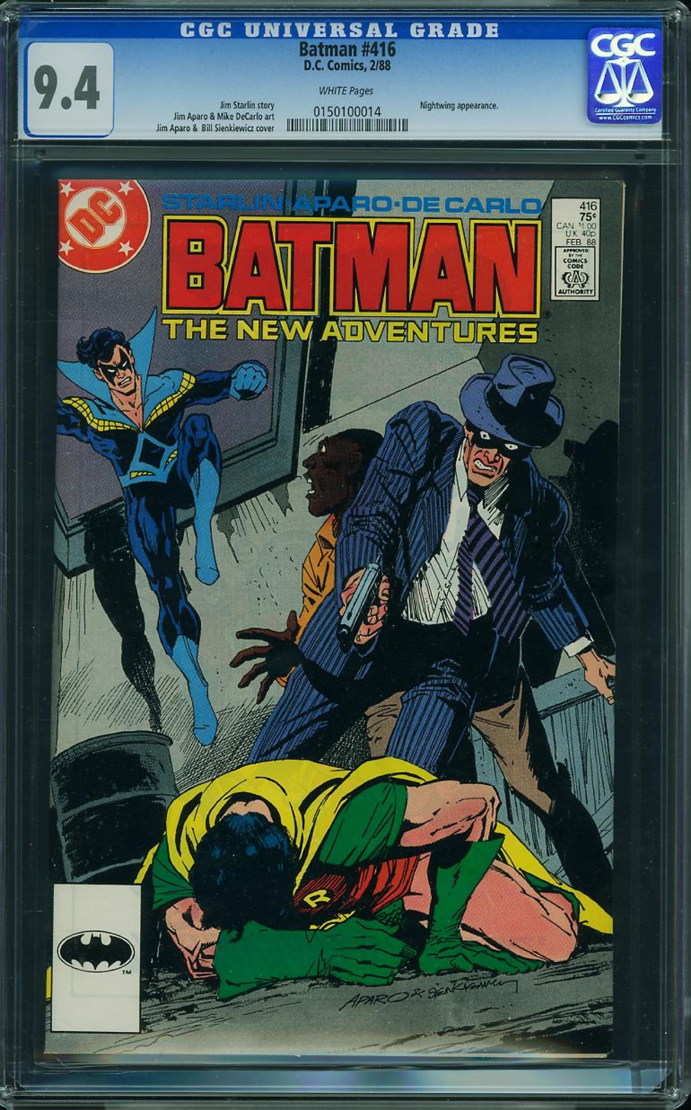 Cover of Batman #416