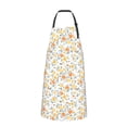 thumbnail image 2 of Lsque Floral1 Waterproof Apron Chef Aprons for Men Heavy Duty Chemical Work Apron Extra Long Grilling Aprons with Adjustable Bib Apron, 2 of 9