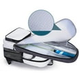 thumbnail image 3 of Mosiee Tennis Paddle Backpack Badminton Squash Rackets Bag Racquet Carrying Handbag, 3 of 9