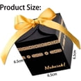 thumbnail image 2 of Elegant Black Mini With Ribbon Decorative For Candy And Party Celebration Party, 2 of 8