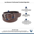 thumbnail image 5 of Lee  Perforated Tumbled Edge Belt (Women), 5 of 5