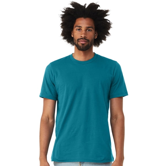 BELLA CANVAS Adult Unisex Short Sleeve Crew T-Shirt for Crafting, Marine, Large