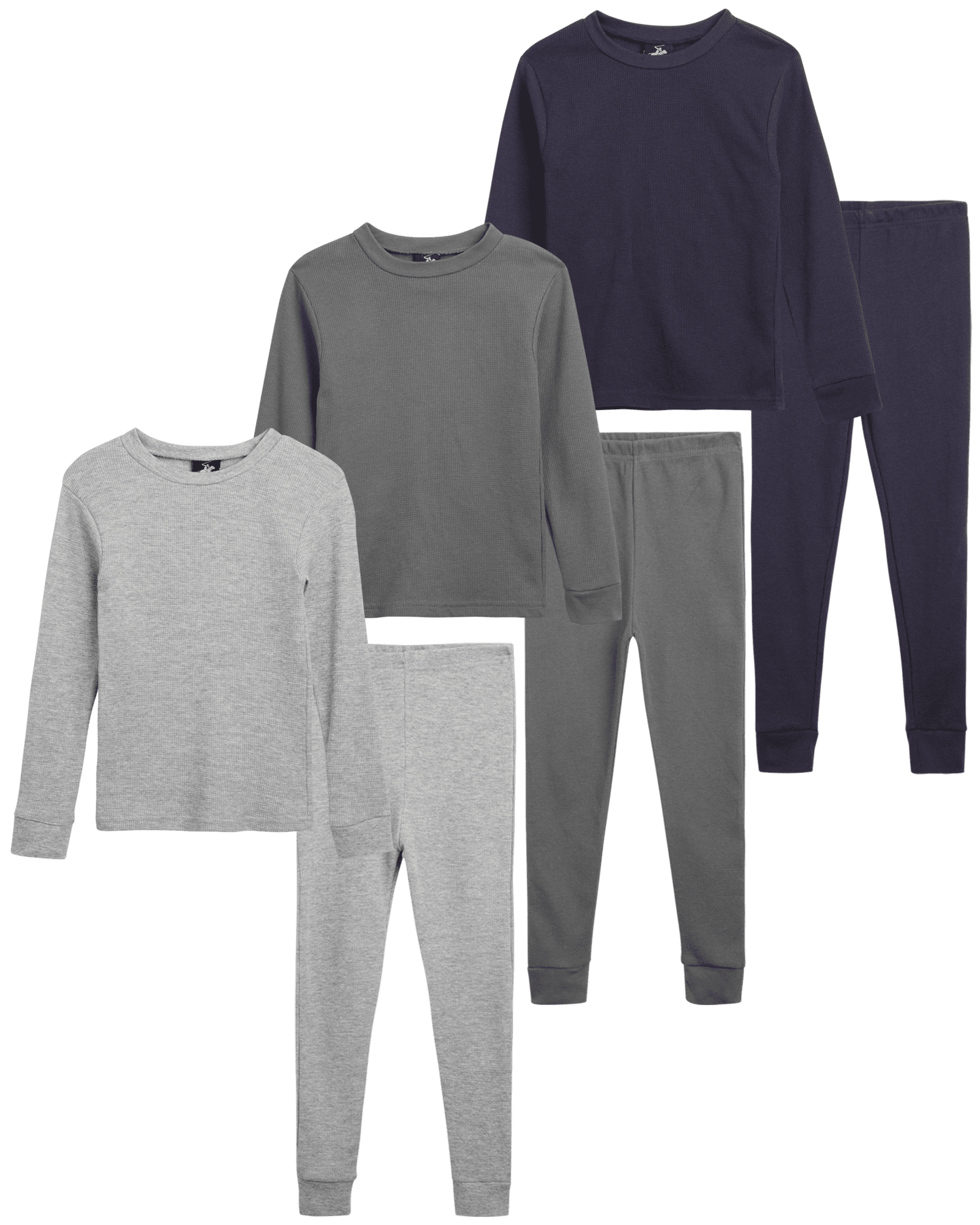 Only Boys Thermal Underwear Set 2 Piece Brushed Fleece Top and Long Johns 2T-16 