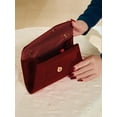 thumbnail image 7 of REMANLAND Women's Satin Evening Clutch, Red, 7 of 7