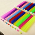 thumbnail image 5 of U8MO 300 Pcs Mixed Colour 5mmX380mm Origami Lucky Star Folding Straw Girl Crafts Gift, 5 of 9
