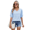 Light Blue, variant on Womens Puff Short Sleeve Shirt Summer Tops