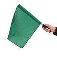 thumbnail image 2 of Patrulla de la esquina de atletismo en competiciones de carreras deportivas Señal de bandera verde, 2 of 2