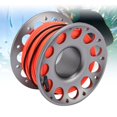 thumbnail image 1 of 30m Aluminum Diving Spool, Multi Purpose Finger Spool Reel, Dive Reel with Double Ended Hooks for Outdoor Diving Maritime Operations, 1 of 7