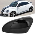 thumbnail image 1 of Reversing Mirror Housing Glossy Black Rear View Door Wing Mirror Cover 3C8857537 3C8857538 Fits For  / CC / EosLeft Side, 1 of 8