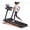 Black-Auto Incline, variant on SONITU 4-in-1 Treadmill with 16% Incline and Three Touch Screen, Foldable Portable with Handle for Home/Office, 400 lbs Capacity