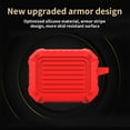 thumbnail image 3 of VONKY Earphone Silicone Case Cover Anti-shock Wireless Headphone Charging Case Shell Replacement for AirPods 3, Red, 3 of 7