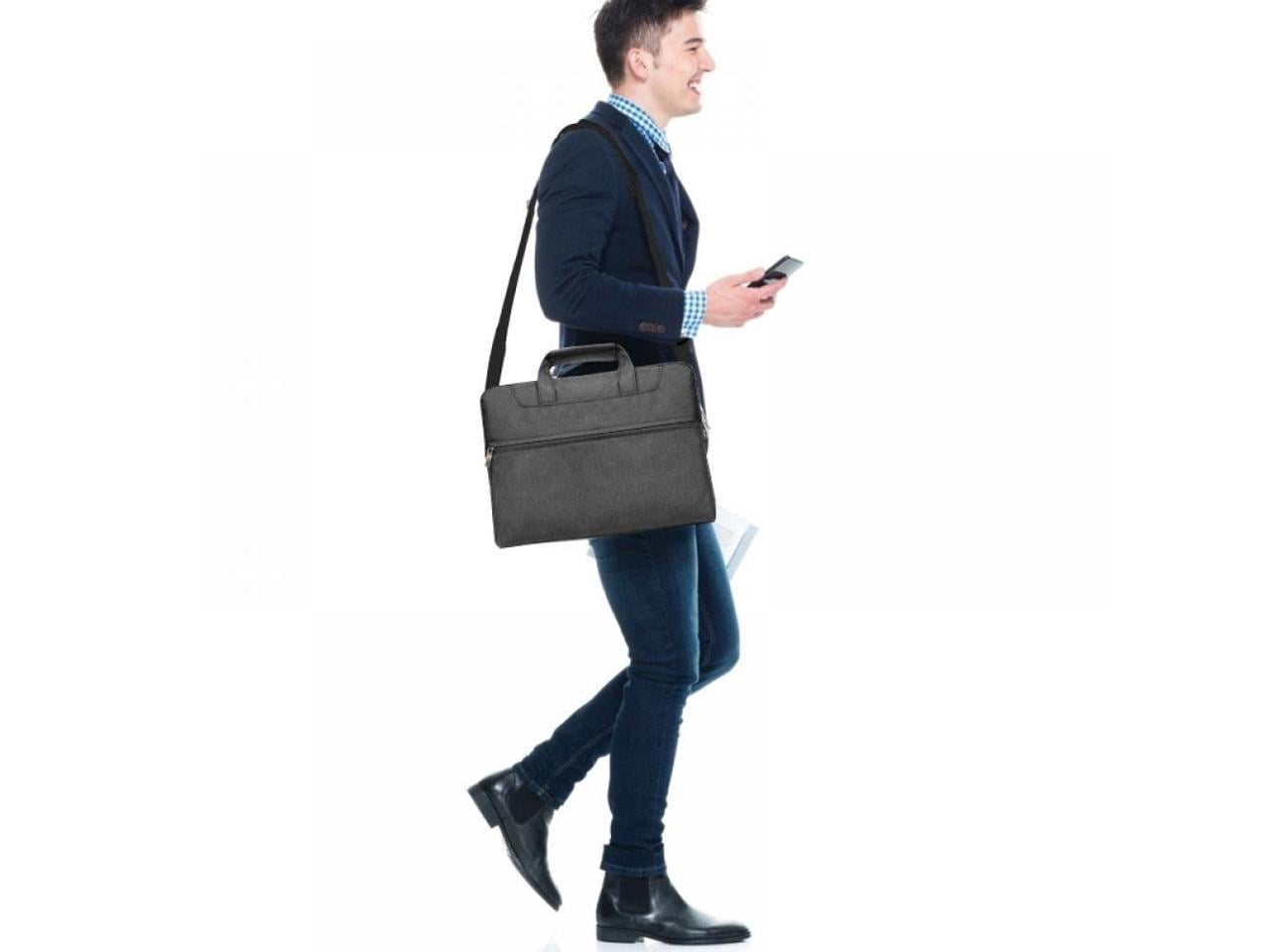 Universal 11 12 13 14 15 16 inch Laptop Bag, Computer Bag, WaterProof Laptop Case, Laptop Sleeve + Shoulder Strap for MacBook Acer Lenovo HP Dell Samsung
