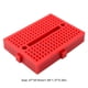 thumbnail image 3 of Mini Placa Prototipo Sin Soldadura Placa de pruebas sin soldadura SYB-170 Mini 35x47mm para kit de bricolaje Rojo, 3 of 8