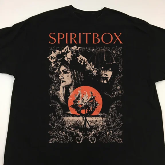 VINTAGE New Spiritbox Holy Roller Black unisex Shirt Gift Fans