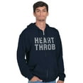 thumbnail image 4 of Heartthrob Funny Valentines Joke Zip Hoodie Sweatshirt Men Brisco Brands S, 4 of 6