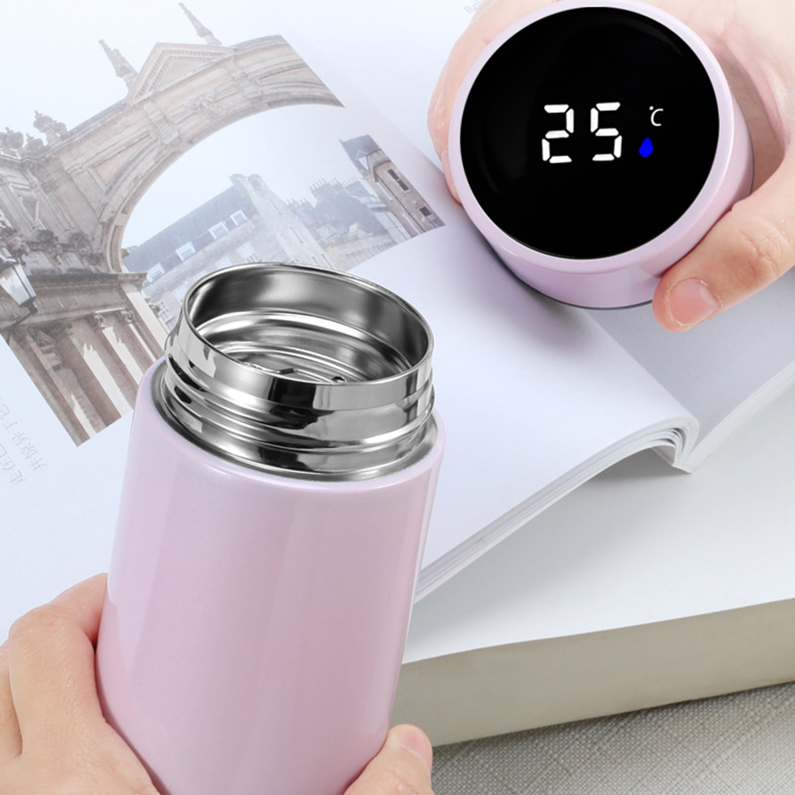  Locckmy Water Bottle with LED Temperature Display