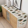 thumbnail image 4 of Navy Bohemian Table Runner - 36 Inch Long, Kitchen Dining Table Runner Dresser Scarves, Geometric Abstract Stripes Vintage Beige Farmhouse Decor for Coffee Tables Wedding Party Banquet, 4 of 8