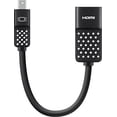 thumbnail image 2 of Belkin Mini Displayport To HDMI Adapter - Compatible With 4k Monitors - HDMI to Displayport Adapter - DP to HDMI Adapter - Connect TV & Monitors to MacBook Pro, MacBook Air, Surface Pro & More, 2 of 4