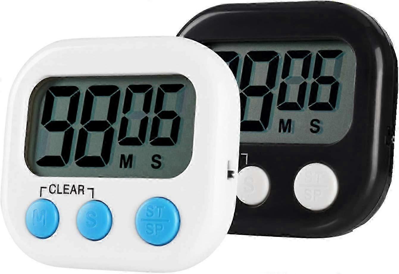 Digital Kitchen Timer Timer with Digital Clock Function, Quick Setting ...