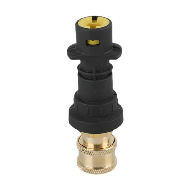 Colaxi Adaptateur de Laveuse Haute Pression Raccord Rapide Pièce de Rechange Accessoires Outil de Nettoyage Raccord de Laveuse Haute Pression pour Voiture 1 Adaptateur