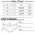 thumbnail image 3 of HUPOM Black Panties For Women Underwear For Women In Clothing Briefs Activewear None Elastic Waist White S, 3 of 3