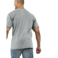 thumbnail image 2 of Hat and Beyond Men's Basic Short Sleeve Solid Cotton V Neck Tee Shirts, 2 of 5