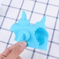 thumbnail image 3 of Kesenlong shark fin mold 2PCS Shark Fin Ice Cube Jelly Tray Silicone Shark Cake Chocolate Fondant Cookie Mold Kitchen Baking DIY Tools (Sky-blue), 3 of 7