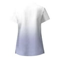 thumbnail image 4 of Njoeus Women's Scrub Tops V-Neck Short Sleeve T-Shirts Working Uniform Dressy Blouse with Two Pocket S-XXL, 4 of 4