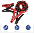 thumbnail image 3 of Milisten 1Set Jumper Cables for Car Copper Aluminum for Compact Car Emergency Situations Clamp Shape, 3 of 5