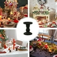 thumbnail image 6 of CuiLiyq Black Glass Candle Holder, Candlesticks Holders Pillar Taper Candles, Tealight Stand for Wedding Centerpieces Home Decorations Dining Table (4.3 Inch), 6 of 6
