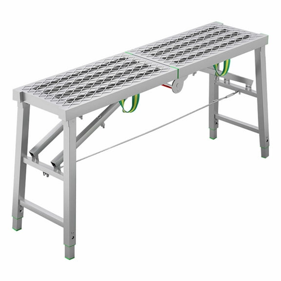 AIHOME Steel Scaffolding Portable Engineering Ladder With Carton Adjustable Height Ladder For Drywall Painting accepted