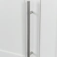 thumbnail image 5 of Wall Cabinet with Panel Doors, Stackable Wall Mounted Storage Cabinet, White Bathroom Cabinet, Pantry Cabinet with Adjustable Shelf,(15.75*35.43*19.69)inch, 5 of 9
