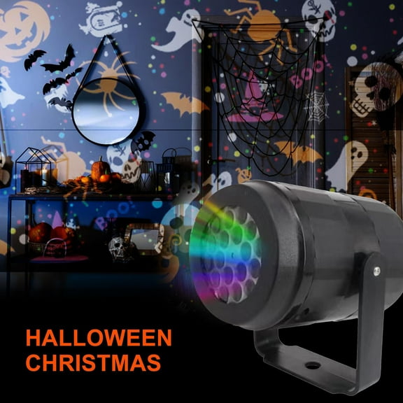 Halloween Projector Light USB Plug-in LED Projection Lamp Landscape Light