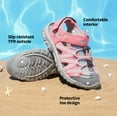 thumbnail image 3 of DREAM PAIRS Boys Girls Closed-Toe Outdoor Summer Sandals (Toddler/Little Kid/Big Kid), 3 of 5