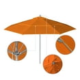 thumbnail image 2 of California Umbrella Venture 11' Silver Market Umbrella in Tuscan, 2 of 5