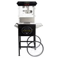 thumbnail image 1 of Popcorn machine with cart 8oz -Large size -Bullseye Popcorn brand, 1 of 8
