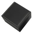thumbnail image 1 of Caja de almacenamiento de relojes de material de cuero, caja de joyería con caja de reloj individual para, Grande, 1 of 9