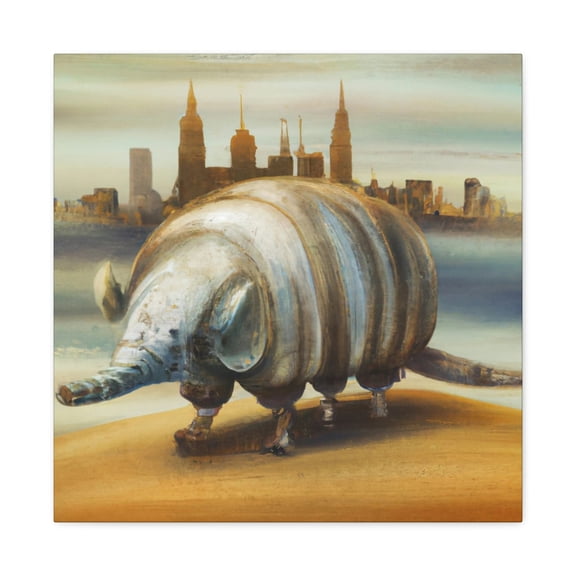 The Majestic Armadillo - Canvas