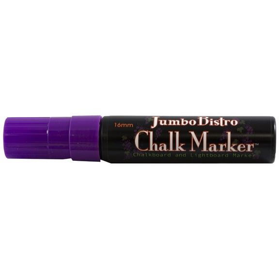 Marvy Uchida Jumbo Point Chalk Marker, Purple, 1/Pack
