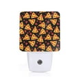 thumbnail image 1 of Balery Cartoon Pizza Luz Nocturna LED con Sensor Automático, Enchufe con Sensor Crepuscular, Luz Suave de 0.5W para Dormitorio, Pasillo, Baño-UK, 1 of 7