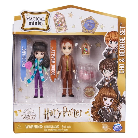 Wizarding World: Harry Potter - Cho Y George Set De Mini Figuras