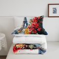 thumbnail image 5 of Erosebridal Paris Decor Comforter Set Toddler Girly French Eiffel Tower Bedding Sets Women 2 Pieces, 5 of 7