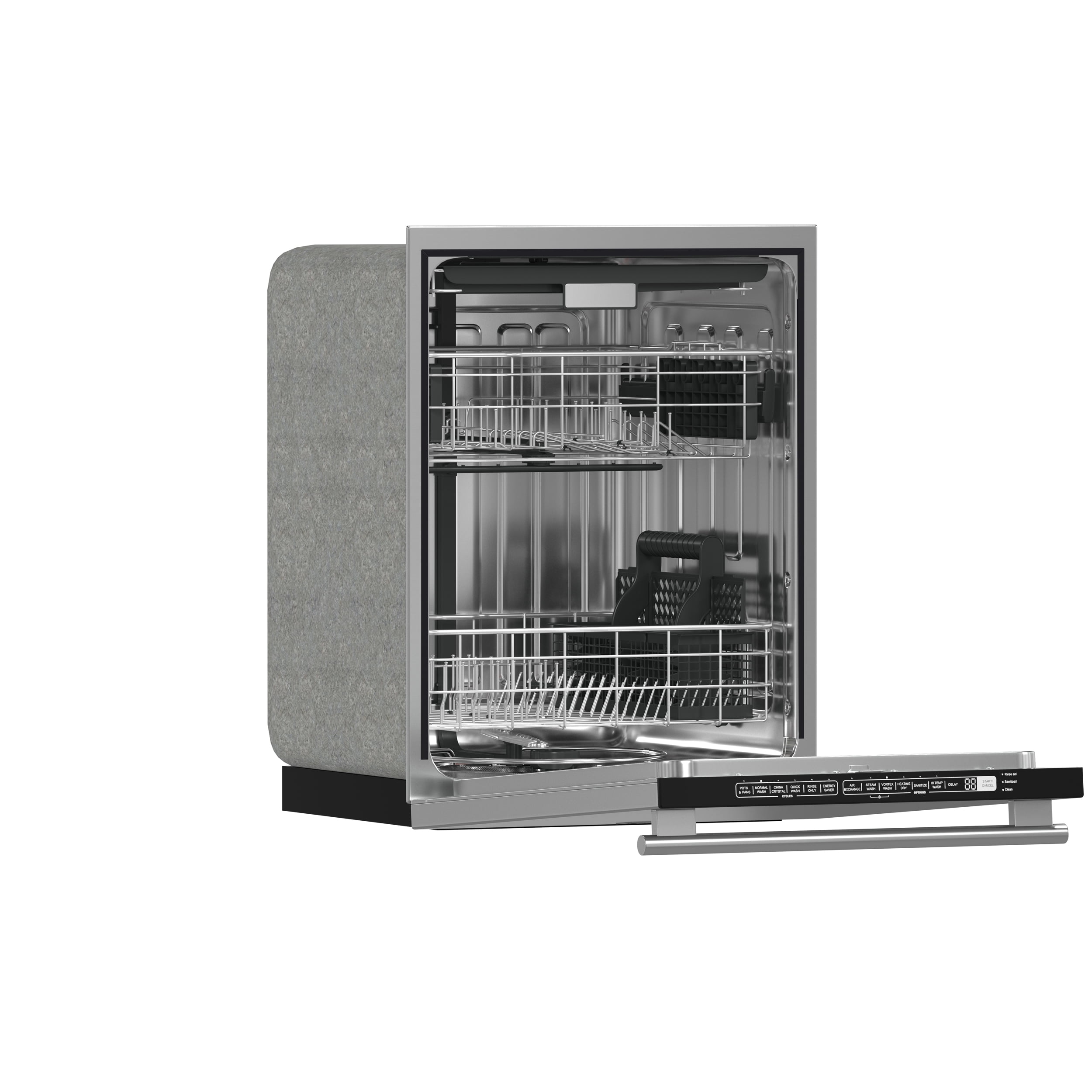 Forno FDWBI806724S 24 inch Stainless Pro-Style Built in Dishwasher